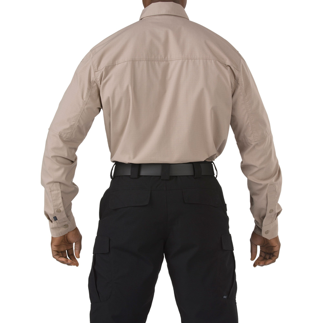 Рубашка тактическая 5.11 STRYKE™ LONG SLEEVE SHIRT XL Khaki - изображение 2