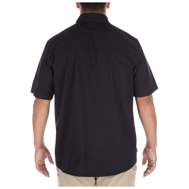 Рубашка тактическая с коротким рукавом 5.11 Stryke™ Shirt - Short Sleeve M Dark Navy - изображение 2