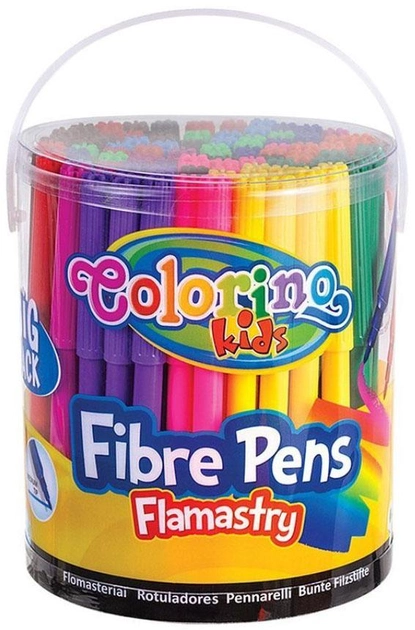 Набір фломастерів Patio Colorino Kids Fibre Pens 12 кольорів 96 шт (5907690892265) - зображення 1