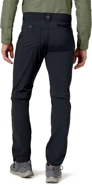 Чоловічі брюки Wrangler Convertible Trail Jogger 32/30Чорні - зображення 2