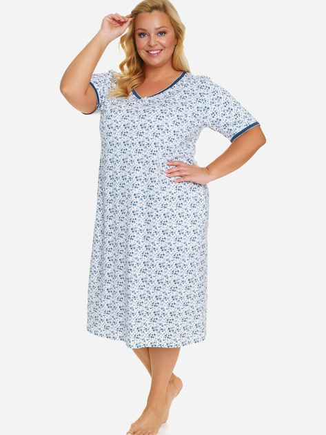 Нічна сорочка жіноча бавовняна Doctor Nap TB.5157 XL Різнокольорова (5902701194581) - зображення 1
