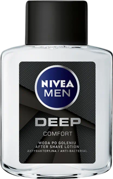 Woda po goleniu Nivea Men Deep Comfort 100 ml (9005800297392) - obraz 1