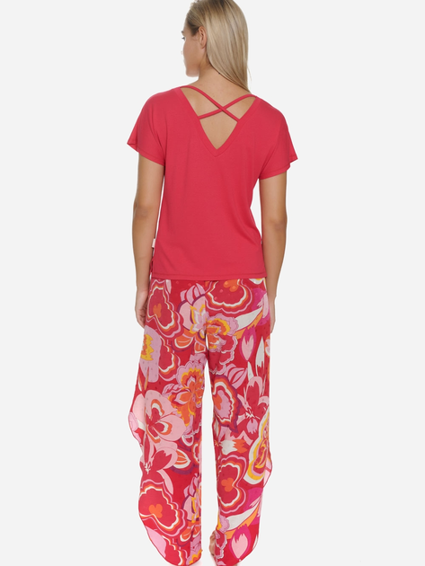 Піжама (футболка + штани) жіноча Doctor Nap PM.5320 S Червона (5902701190347) - зображення 2