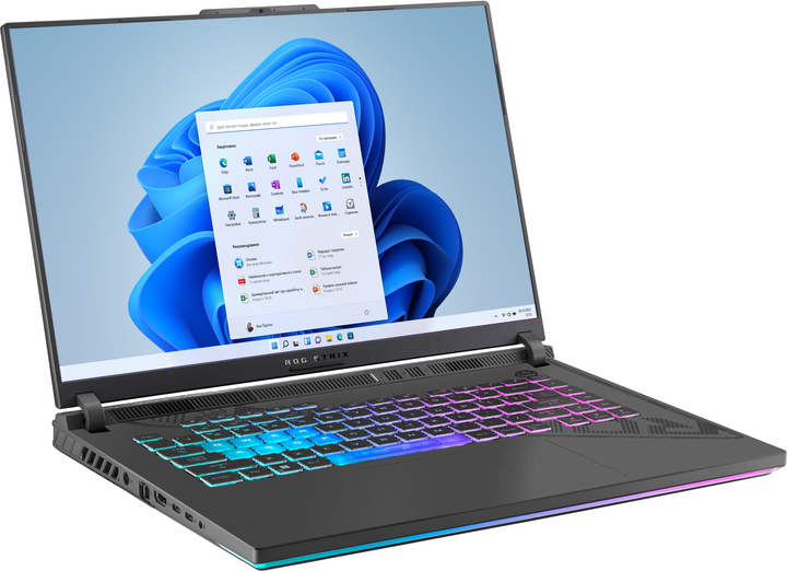Ноутбук Asus ROG Strix G16 (2024) G614JVR-N4018W (90NR0II5-M000M0) Black/Green - зображення 5