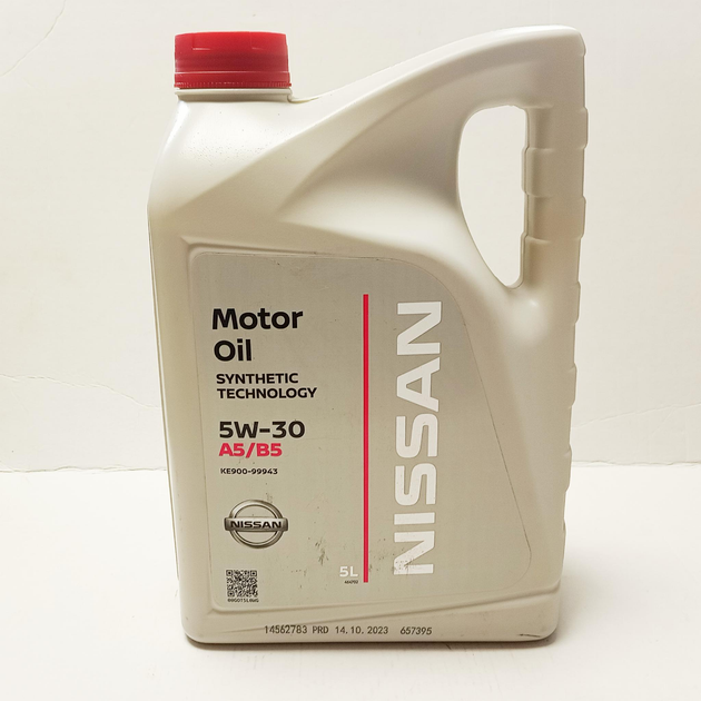 Масло моторне Nissan 5W-30 A5/B5 (5л) KE900-99943 – фото, відгуки ...