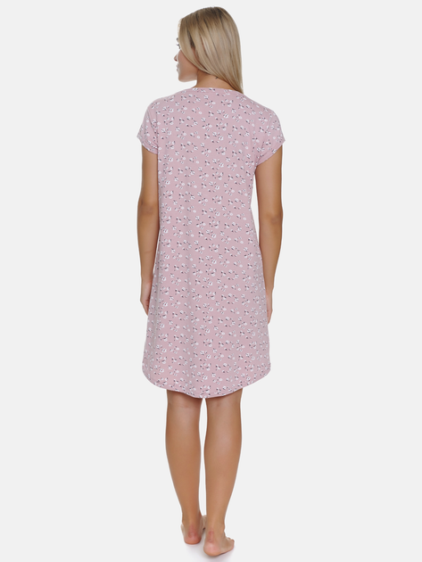 Нічна сорочка жіноча бавовняна Doctor Nap TCB.5328 S Рожева (5902701190675) - зображення 2
