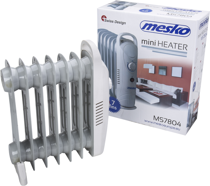Масляний обігрівач Mesko MS 7804 - зображення 5