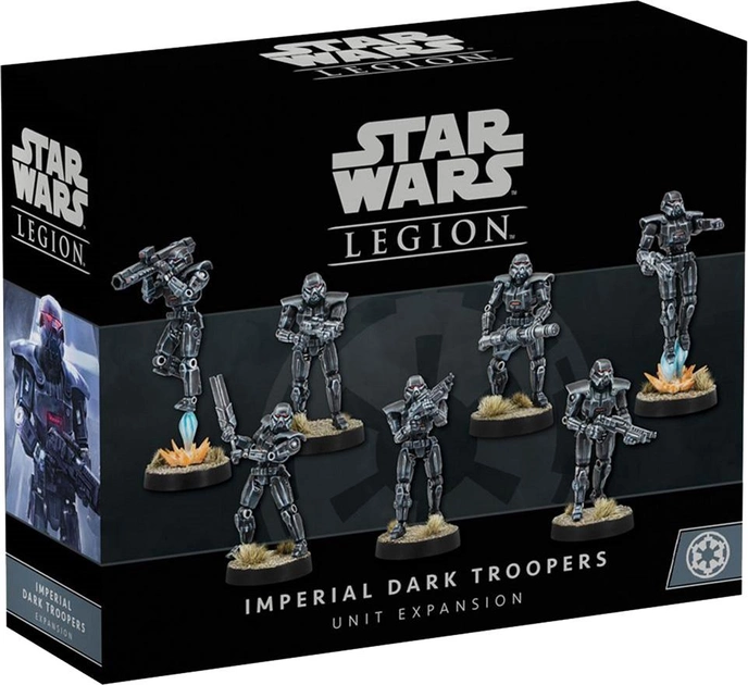 Zestaw figurek do gry planszowej Atomic Mass Games Star Wars Legion Imperial Dark Troopers (0841333120153) - obraz 1