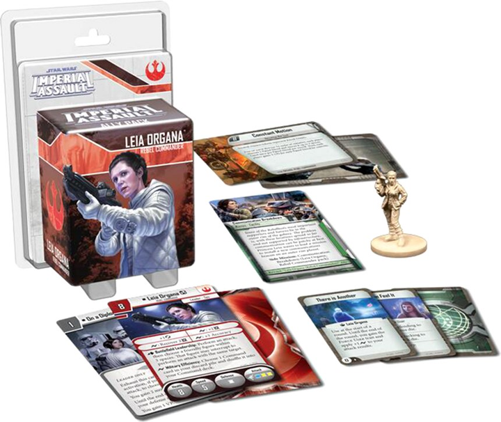 Zestaw akcesoriów do gry planszowej Fantasy Flight Games Star Wars Imperial Assault Leia Organa Ally (0841333100292) - obraz 1