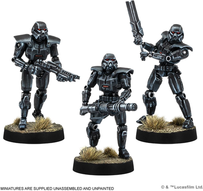 Zestaw figurek do gry planszowej Atomic Mass Games Star Wars Legion Imperial Dark Troopers (0841333120153) - obraz 2
