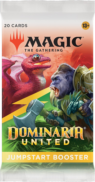 Zestaw akcesoriów do gry planszowej Wizards of the Coast Magic the Gathering Dominaria United Jumpstart Booster Box 18 szt (0195166127613) - obraz 2