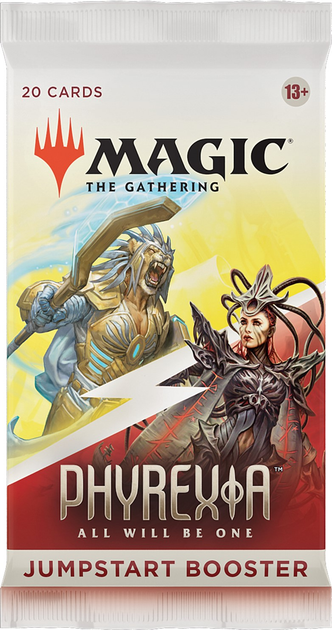 Zestaw akcesoriów do gry planszowej Wizards of the Coast Magic the Gathering Phyrexia All Will Be One Jumpstart Booster Box 18 szt (0195166185255) - obraz 2