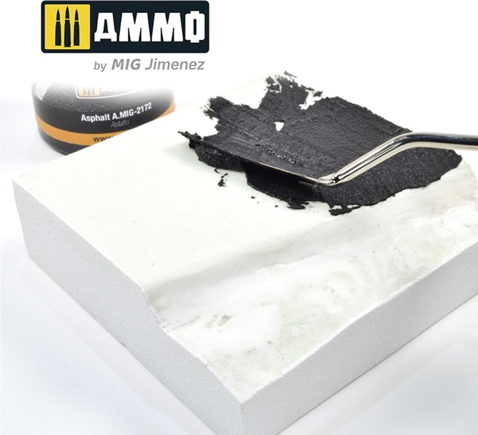 Pasta akrylowa Ammo Terraform Premium Asfalt 100 ml (8432074021728) - obraz 2