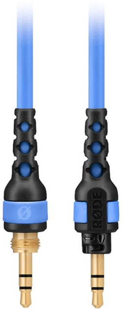 Кабель Rode 3.5 мм (mini-jack) - 3.5 мм (mini-jack) 2.4 м Blue (RODE NTH-CABLE24B) - зображення 1