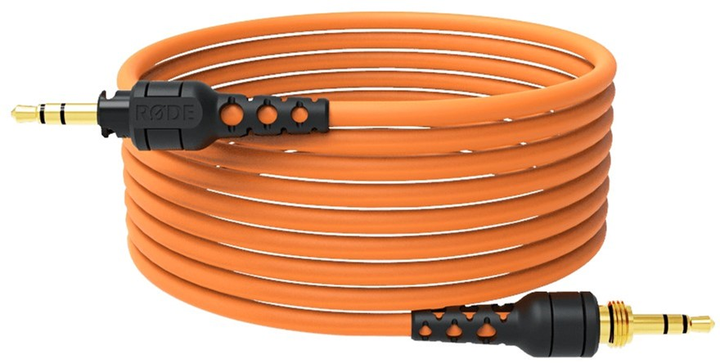 Кабель Rode 3.5 мм (mini-jack) - 3.5 мм (mini-jack) 2.4 м Orange (RODE NTH-CABLE24O) - зображення 2