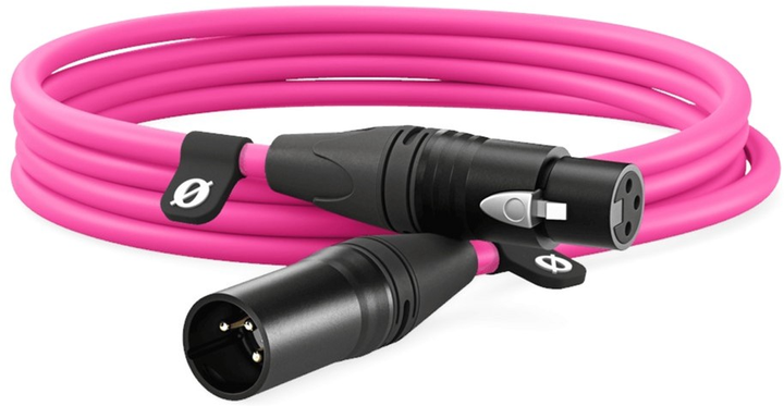 Kabel Rode XLR - XLR 3 m Pink (RODE XLR3M-P) - obraz 1