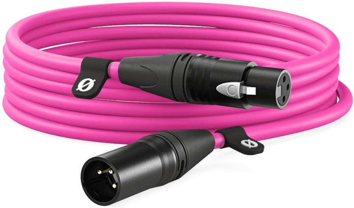 Kabel Rode XLR - XLR 6 m Pink (RODE XLR6M-P) - obraz 1