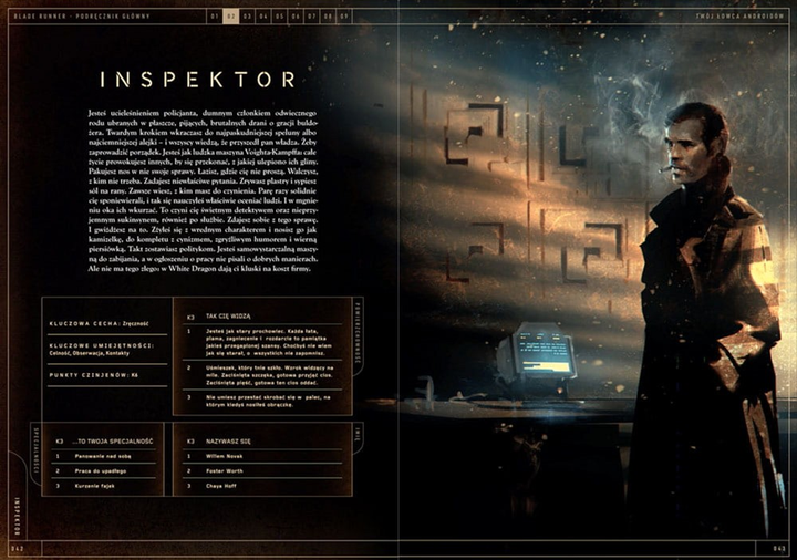 Настільна гра Black Monk Blade Runner Role-Playing Game Main Manual (9788367619165) - зображення 3