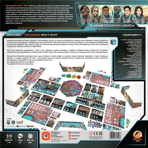 Настільна гра Portal Games Circadians A New Dawn (5902560384840) - зображення 5