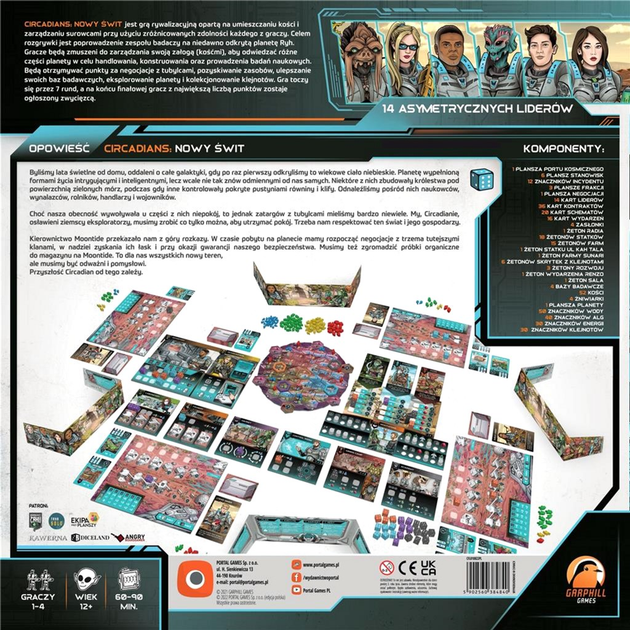 Додаток до настільної гри Portal Games Circadians: A New Dawn Specialists (5902560387629) - зображення 2