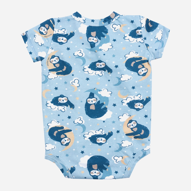Дитяче боді-футболка для новонароджених Doctor Nap BOD.5378 56-62 см Синє (5902701193980) - зображення 2