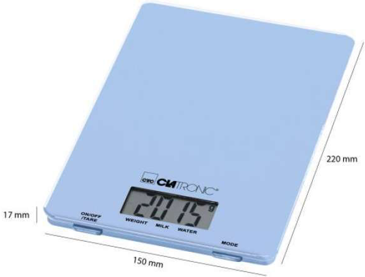 Waga kuchenna Clatronic 4006160639162 - obraz 3