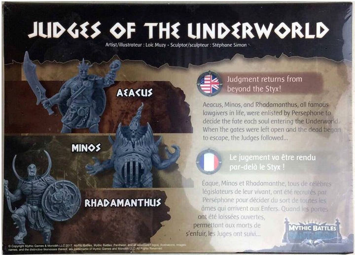 Доповнення до настільної гри Monolith Mythic Battles: Pantheon Judges of the Underworld (3760271440079) - зображення 2
