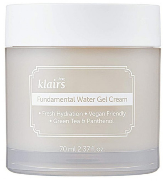 Antyoksydacyjny krem-żel do twarzy Klairs Fundamental Watery Gel Cream 70 ml (8809572890901) - obraz 1