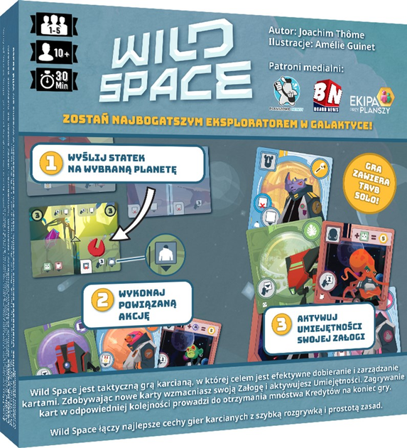 Настільна гра Games Unplugged Wild Space (5904261038015) - зображення 8