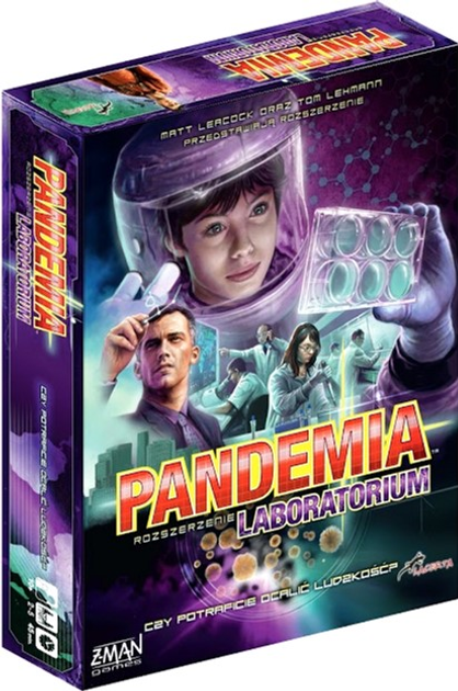 Dodatek do gry planszowej Rebel Pandemia: Laboratorium (5908445421389) - obraz 1