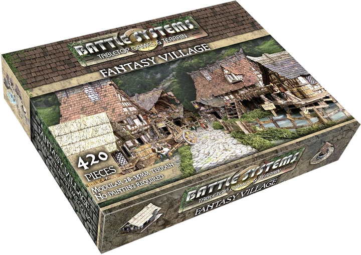 Model do składania Battle Systems Tabletop Games & Terrain Fantasy Village (5060660090655) - obraz 1