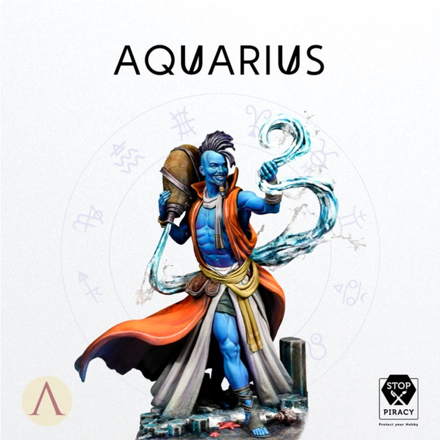 Figurka do malowania Scale 75 Zodiak Aquarius 35 mm (8435635304711) - obraz 1