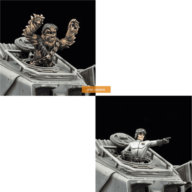 Фігурка для збирання та розфарбовування Atomic Mass Games Star Wars Legion AT-ST Walker Expansion (0841333122157) - зображення 3