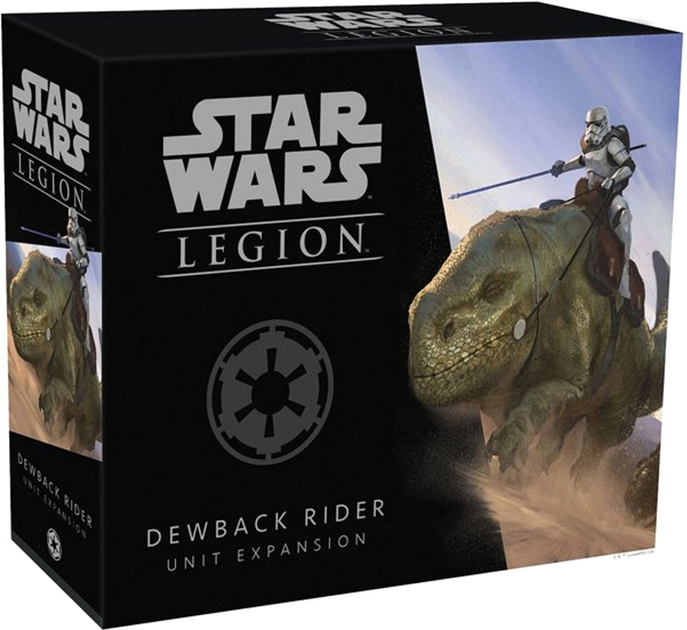 Figurka do złożenia i pomalowania Fantasy Flight Games Star Wars Legion Dewback Rider Unit Expansion (0841333107734) - obraz 1