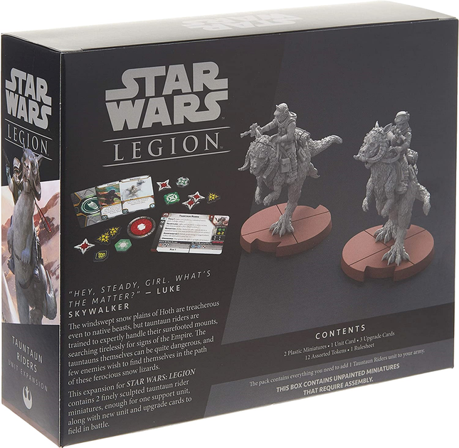 Набір фігурок для складання та розфарбовування Star Wars Legion Tauntaun Riders Unit Expansion 2 шт (0841333107758) - зображення 2