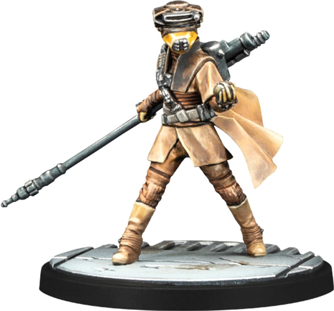 Набір фігурок для складання та розфарбовування Atomic Mass Games Star Wars Shatterpoint Fearless and Inventive Luke Skywalker 4 шт (0841333123604) - зображення 3