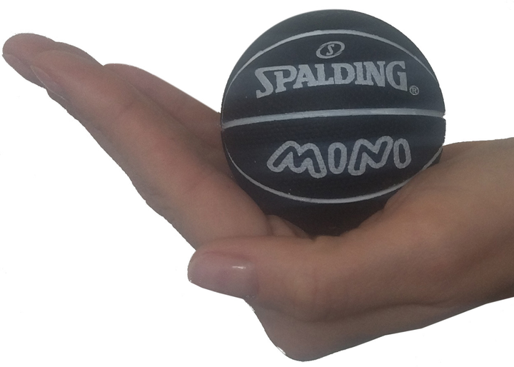 Мяч баскетбольный Spalding Spaldeens Mini (51335Z) 5.5 см Уни Черный ...