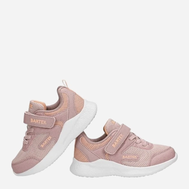 Sneakersy dziecięce dla dziewczynki Bartek 11042803 24 Różowe (5904699044893) - obraz 4
