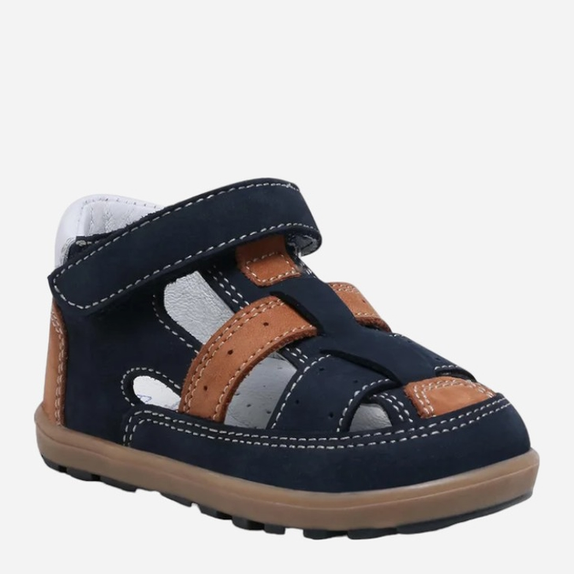 Дитячі сандалі для хлопчика Bartek 11694-004 19 Синій/Коричневий (5903607649441) - зображення 2