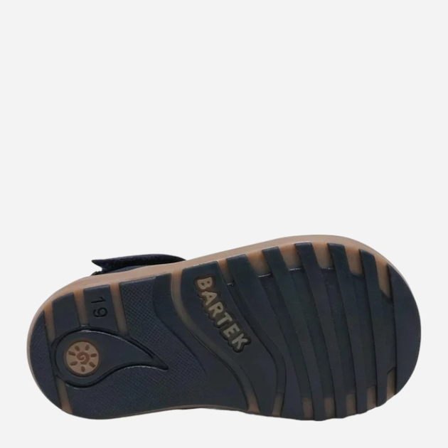 Дитячі сандалії для хлопчика Bartek 11694-004 23 Синій/Коричневий (5903607649489) - зображення 6