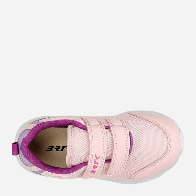 Buty sportowe dziecięce dla dziewczynki na rzepy Bartek 15030107 32 Różowe (5904699045494) - obraz 4