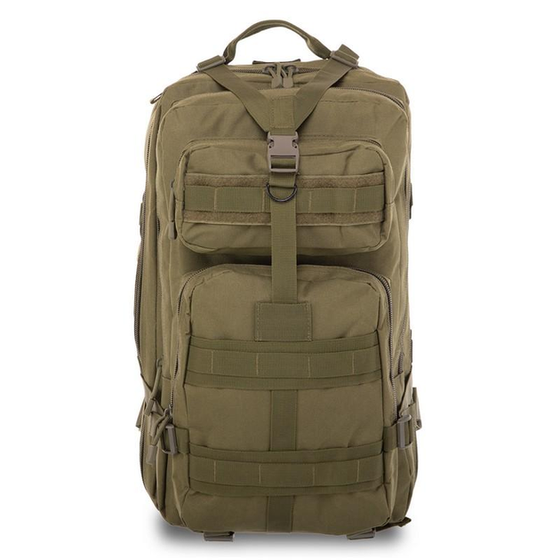 Рюкзак тактический штурмовой SP-Sport ZK-5510 размер 47x28x17см 22л Оливковый - изображение 2