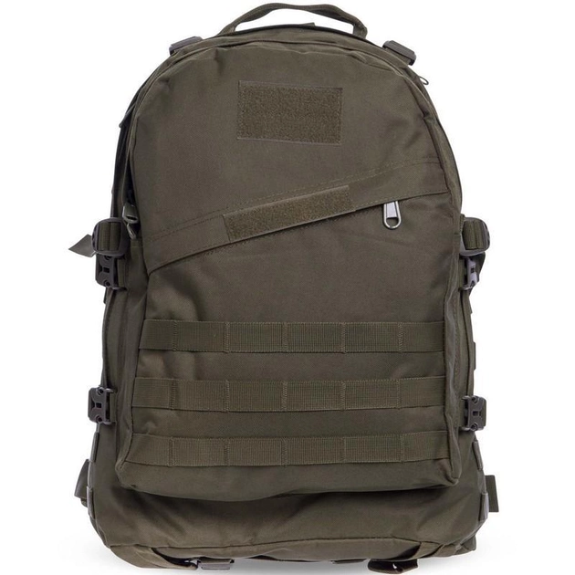 Рюкзак тактический штурмовой трехдневный SILVER KNIGHT 3D размер 47х34х17см 27л Оливковый - изображение 2