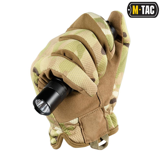 Рукавички тактичні, нейлонові M-Tac SCOUT TACTICAL MK.2 MC (MultiCam, Мультикам) Розмір XL - зображення 2