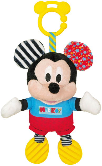 М'яка іграшка-підвіска на коляску Clementoni Міккі серії Disney Baby (8005125171651) - зображення 1