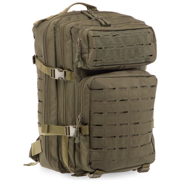 Рюкзак тактический штурмовой трехдневный SP-Sport TY-8819 размер 50x29x23см 34л Оливковый - изображение 1