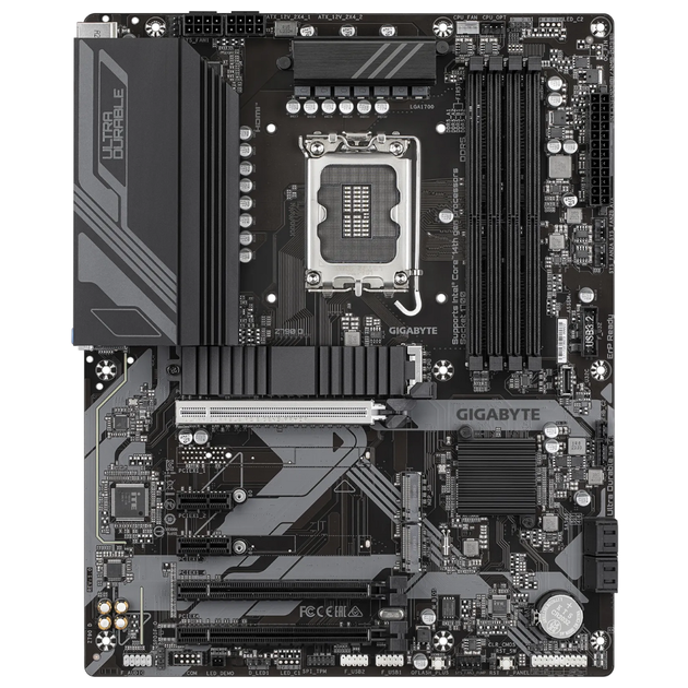 Материнська плата Gigabyte Z790 D Socket 1700/Intel/ATX/1хHDMI/DisplayPort - Фото 1 Материнська плата Gigabyte Z790 D Socket 1700/Intel/ATX/1хHDMI/DisplayPort - зображення 1