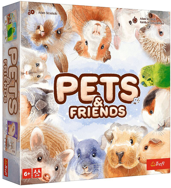 Настільна гра Trefl Домашні тварини та друзі (5900511024432) - зображення 1