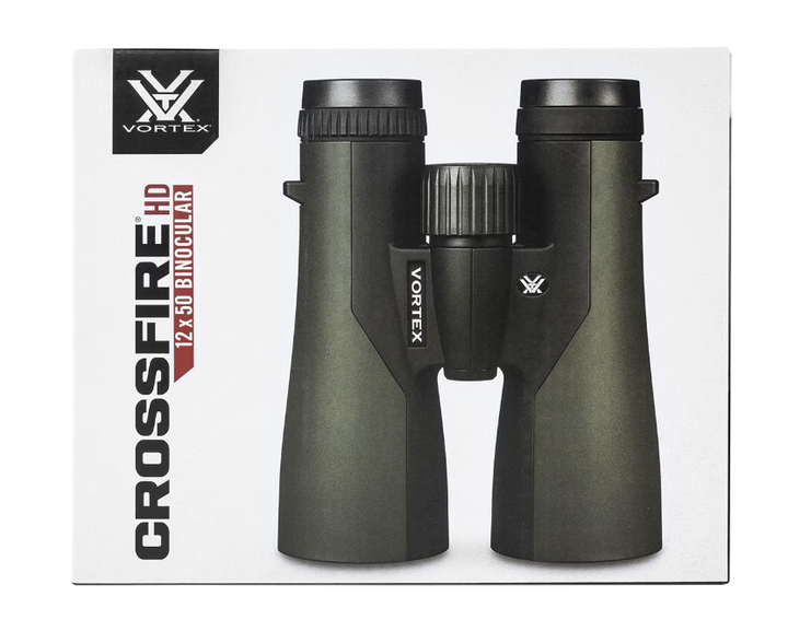 Бінокль Vortex Crossfire HD 12x50 Олива CF-4314 - Фото 3 Бінокль Vortex Crossfire HD 12x50 Олива CF-4314 - зображення 3