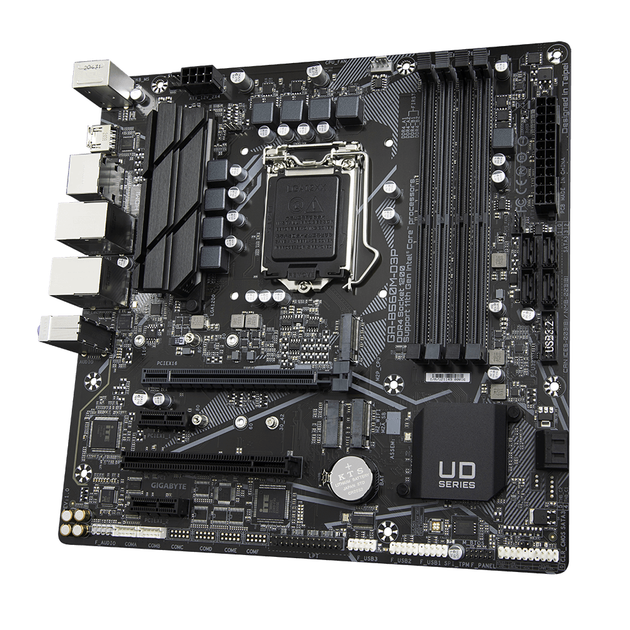 Материнська плата Gigabyte GA-B560M-D3P s1200 Intel B560 2xDP/HDMI 2xM.22.5GbE +GbE LAN mATX - зображення 3
